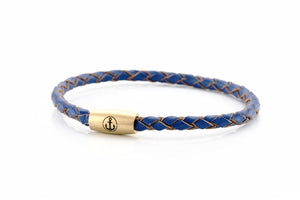 neptn women bracelet JUNO Anker Gold Single 4 ocean leather