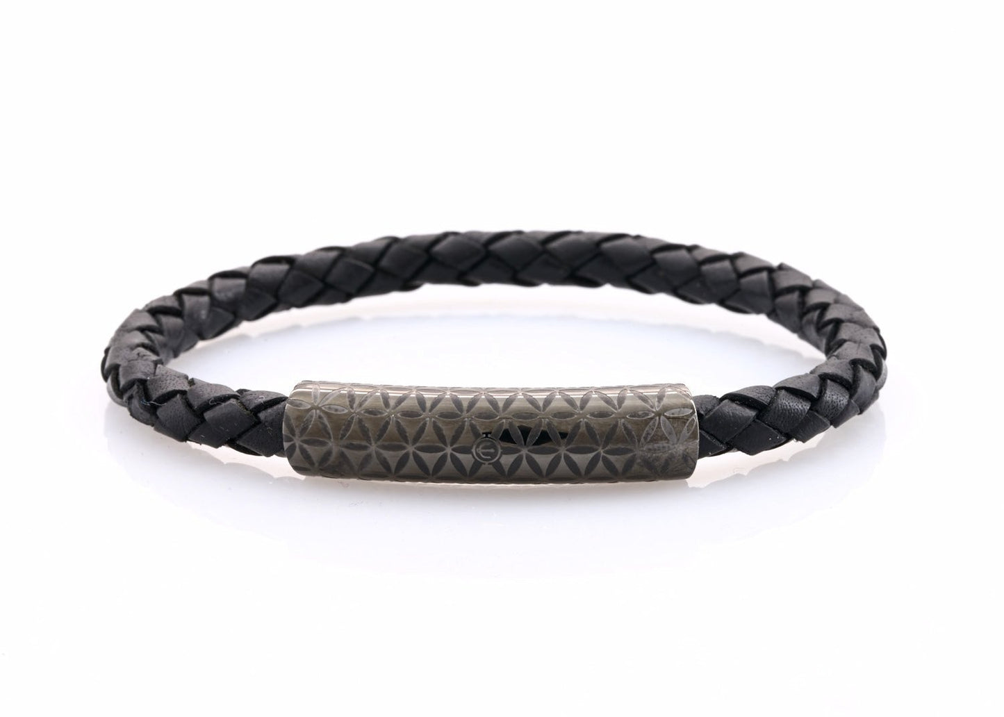 neptn women bracelet MINERVA F.o.L. Schwarz single 6 schwarz leather