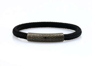 neptn women bracelet MINERVA F.o.L. Schwarz single 6 schwarz rope
